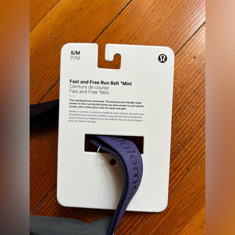 Brand new Lululemon running belt mini!